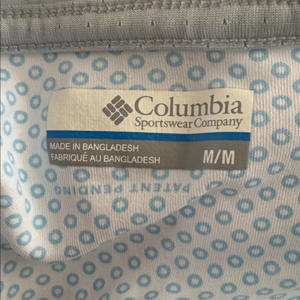 Columbia Light Blue and White T-Shirt - Picture 4 of 4